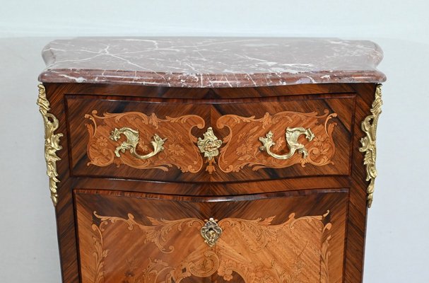 Late 19th Century Secretary in Marquetry-RVK-1402404