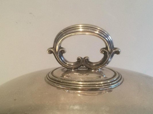 Late 19th Century Silvered Cloche-BA-658319