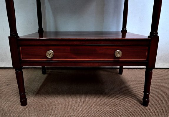 Late 19th Century Solid Mahogany Shelf, England-RVK-1421316