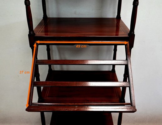 Late 19th Century Solid Mahogany Shelf, England-RVK-1421316