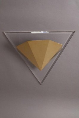 Late 20th Century Diamond-Shaped Wall Lamp-ESB-1376919