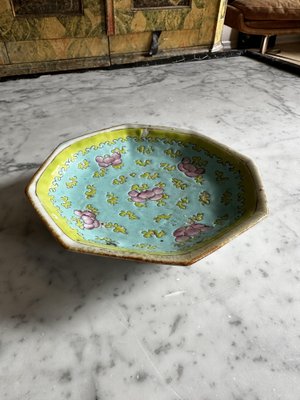 Late Qing Dynasty Chinese Standing Bowl-JO-1740439