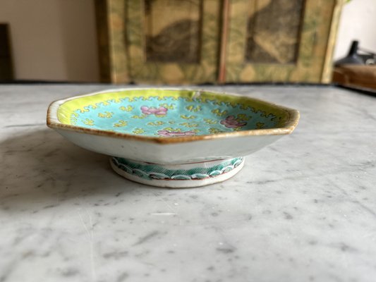 Late Qing Dynasty Chinese Standing Bowl-JO-1740439