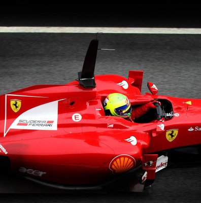 Laurent Campus, Formula 1 Ferrari - Felipe Massa, 2011, Archival Pigment Print-OBQ-1773755