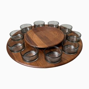 Lazy Susan by Jens Quistgaard for Digsmed, 1960s, Set of 11-DWL-1441830