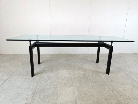 LC6 Dining Table by Le Corbusier for Cassina, 1990s-IRH-1781344