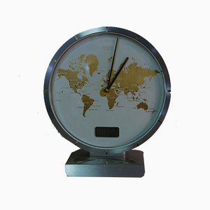 LCD Worldtimer Table Clock by Heinrich Möller for Kienzle International, 1985-KK-839798