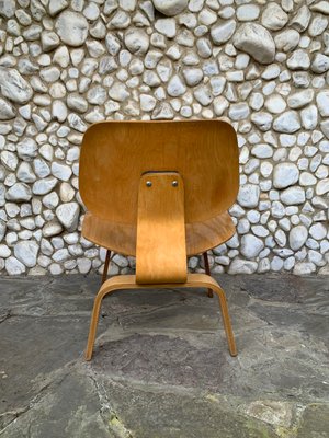 LCW Lounge Chair in Birch by Charles & Ray Eames for Herman Miller, 1950s-ZM-1765210