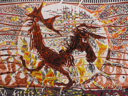 Le Mode Futile, Du Coq à l'Âne Tapestry by Delevallez, 1967-DQG-1784495