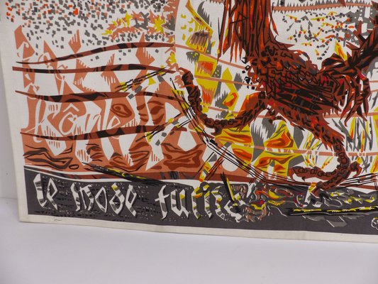 Le Mode Futile, Du Coq à l'Âne Tapestry by Delevallez, 1967-DQG-1784495