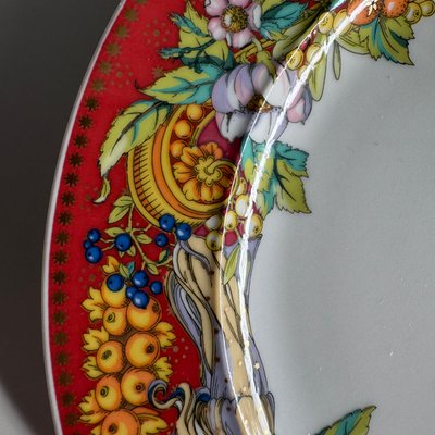 Le Reve De Noel Breakfast Plate by Versace for Rosenthal Christmas, 2000-IHL-2027022