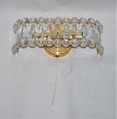 Lead Crystal Sconces from Bakalowits & Söhne, 1960s, Set of 2-VA-838359