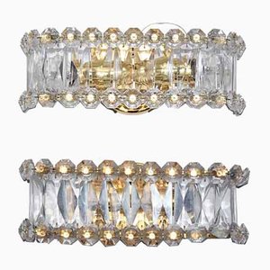 Lead Crystal Sconces from Bakalowits & Söhne, 1960s, Set of 2-VA-838359