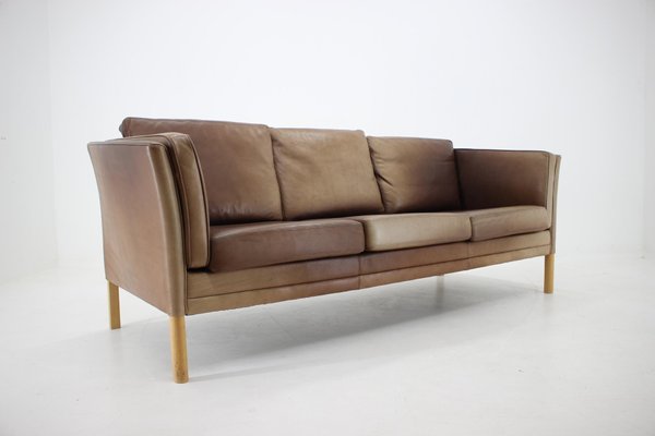 Leather 3-Seater Sofa by Georg Thams, 1960s-TZ-1071426