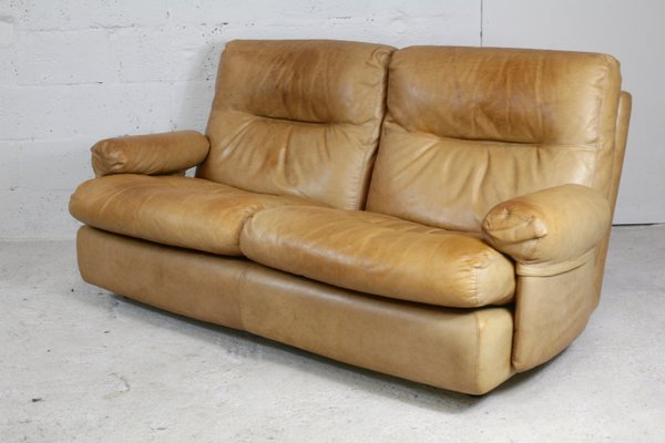 Leather Albany Sofa by Michel Ducaroy for Ligne Roset, 1970s-MAO-838136