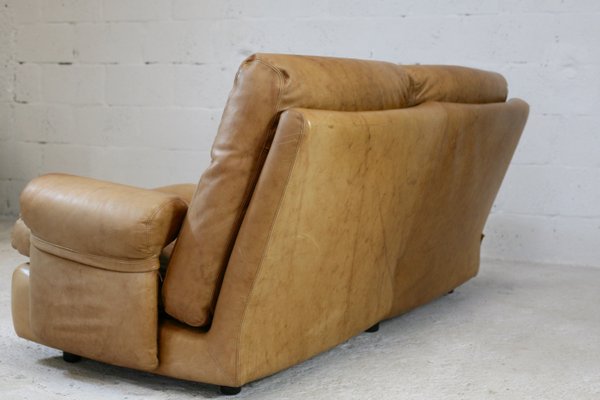 Leather Albany Sofa by Michel Ducaroy for Ligne Roset, 1970s-MAO-838136