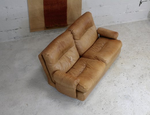 Leather Albany Sofa by Michel Ducaroy for Ligne Roset, 1970s-MAO-838136