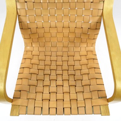 Leather and Beech Lounge Chair by Noboru Nakamura for Ikea, 1990s-BH-1176697