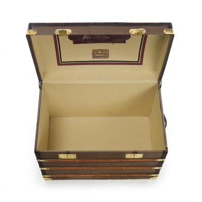 Leather and Brass Trunk from Moynat-NQ-983766