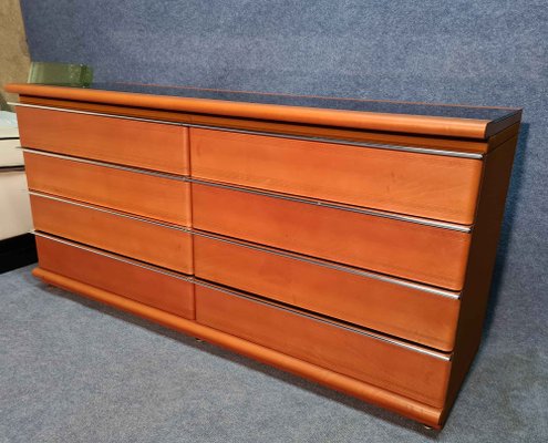 Leather and Opaline Dresser-AWH-949475