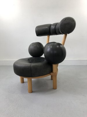 Leather Armchair by Peter Opsvik for Stokke, Norway-JWH-1293515