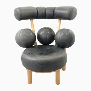 Leather Armchair by Peter Opsvik for Stokke, Norway-JWH-1293515