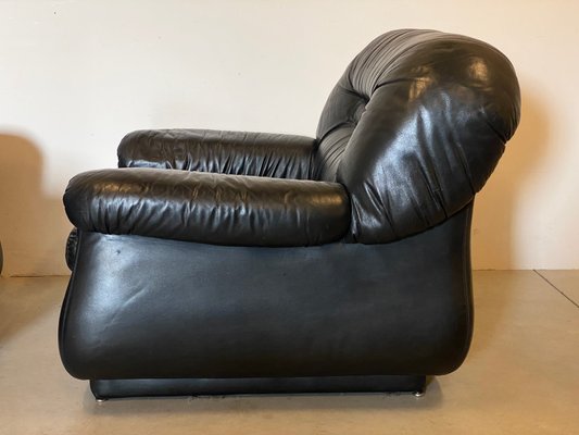 Leather Armchairs, 1960s, Set of 2-NPC-1441868