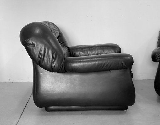 Leather Armchairs, 1960s, Set of 2-NPC-1441868