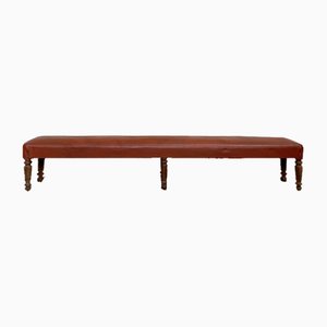 Leather Bistro Bench, 1930s-UX-1775297