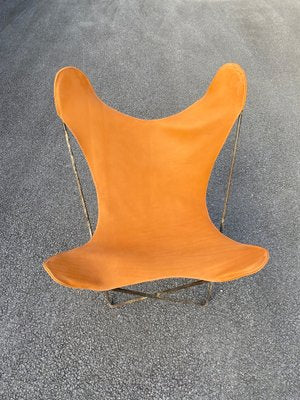 Leather Butterfly Chair for Airborne, 1950s-SSK-1421612