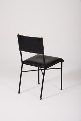 Leather Chair by Jacques Adnet-QAC-2035062