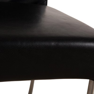 Leather Chairs Black from Bert Plantagie, Set of 6-RQW-2036311