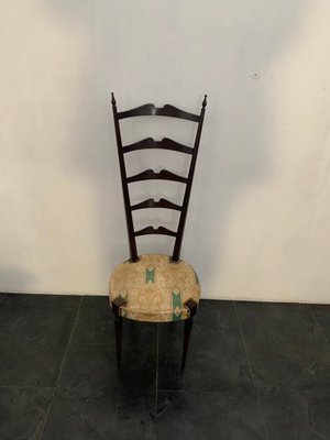 Leather Chiavarina Dining Chair, 1950s-IJR-858051