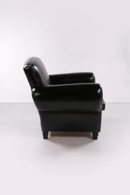 Leather Club Chair from La Lounge Atelier, 1980s-EZZ-1449767