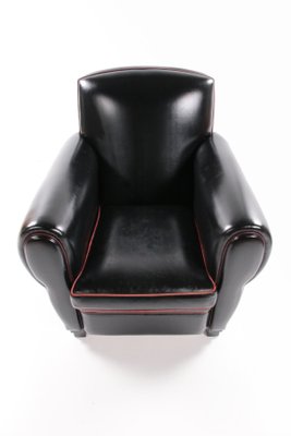 Leather Club Chair from La Lounge Atelier, 1980s-EZZ-1449767