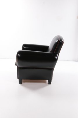 Leather Club Chair from La Lounge Atelier, 1980s-EZZ-1449767