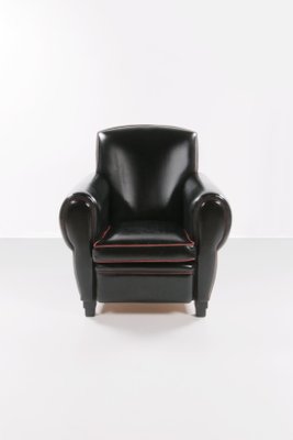 Leather Club Chair from La Lounge Atelier, 1980s-EZZ-1449767