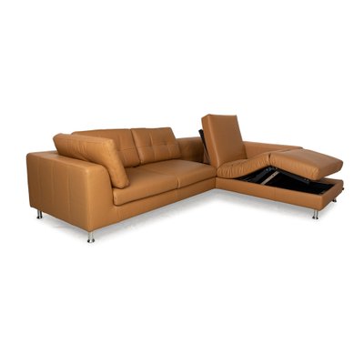 Leather Corner Sofa by Ewald Schillig-RQW-2041464