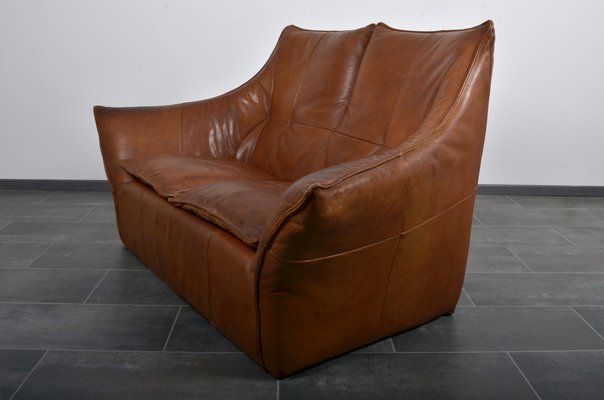 Leather Denver 2-Seat Bench by Gerard van den Berg for Montis, 1970s-IV-846323