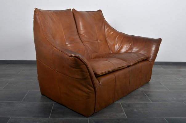 Leather Denver 2-Seat Bench by Gerard van den Berg for Montis, 1970s-IV-846323