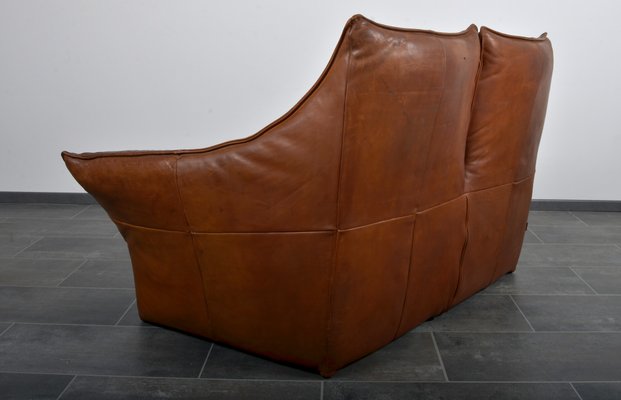 Leather Denver 2-Seat Bench by Gerard van den Berg for Montis, 1970s-IV-846323