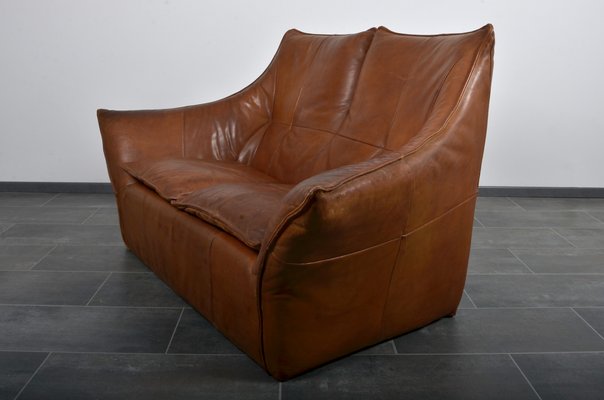 Leather Denver 2-Seat Bench by Gerard van den Berg for Montis, 1970s-IV-846323