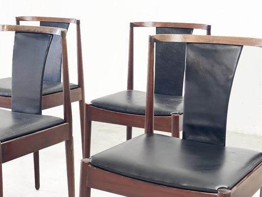 Leather Dining Chairs from Casala, 1980s, Set of 6-XLH-1773804