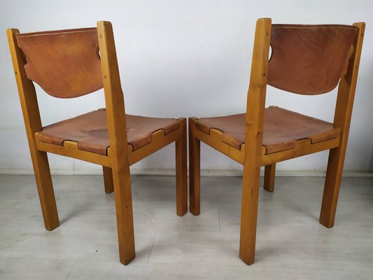 Leather Dining Chairs, Set of 2-EAD-1445105