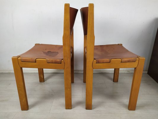 Leather Dining Chairs, Set of 2-EAD-1445105