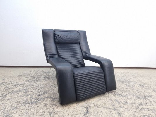 Leather Kilkis Lounge Chair by Tittina Ammannati for Brunati, 1980s-BVM-1422989