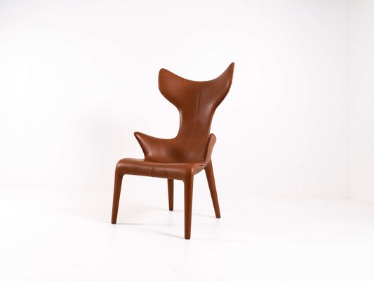 Leather Lou Read Lounge Chair by Philippe Starck for Driade-UQV-1138299