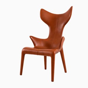 Leather Lou Read Lounge Chair by Philippe Starck for Driade-UQV-1138299