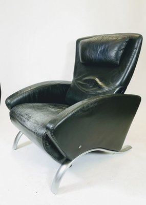 Leather Lounge Chair by Rolf Benz, 1980s-UWE-678927