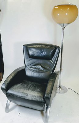 Leather Lounge Chair by Rolf Benz, 1980s-UWE-678927